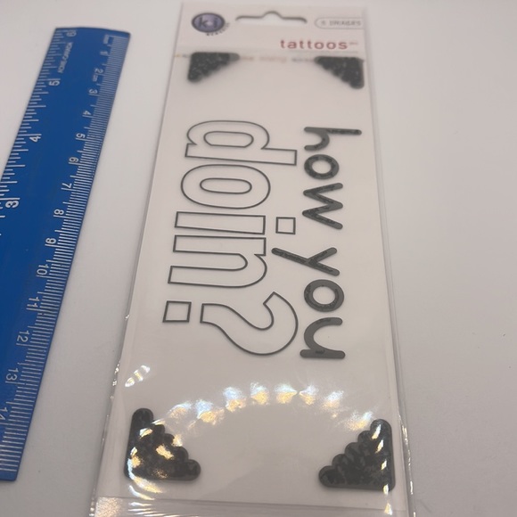 ⭐️ 10-4-10 Stickers - How you doin Tattoo - Picture 3 of 8